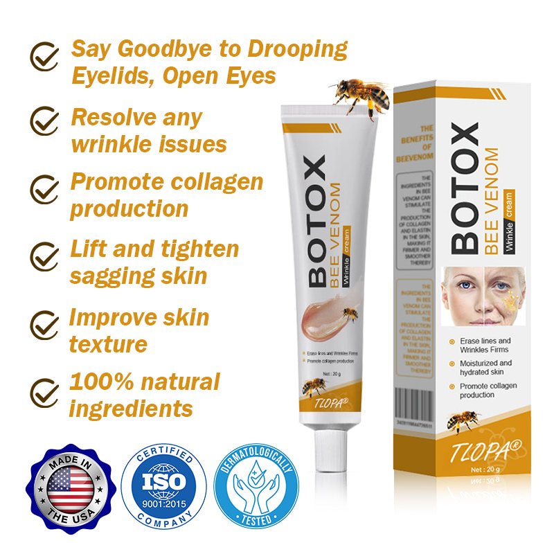 (Made and Shipped from USA ) ✨TLOPA® Botox Bee Venom Wrinkle Removal Cream- LAST DAY 70% OFF 🌹