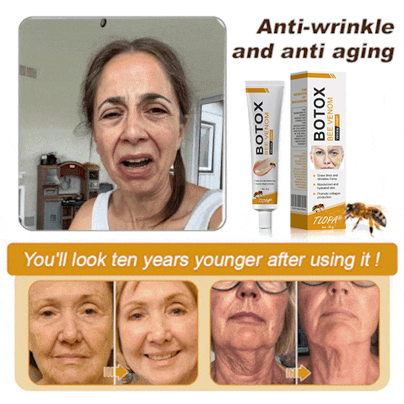 (Made and Shipped from USA ) ✨TLOPA® Botox Bee Venom Wrinkle Removal Cream- LAST DAY 70% OFF 🌹