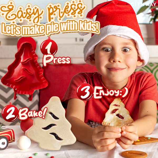 Cithway™ Christmas One-press Hand Pie Maker