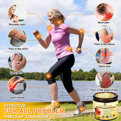 Official Store: TLOPA® Bee-Venom Pain-Relief Bone Healing Cream (Reducing joint swelling, pain, stiffness, redness, warmth, soreness, and joint fatigue)