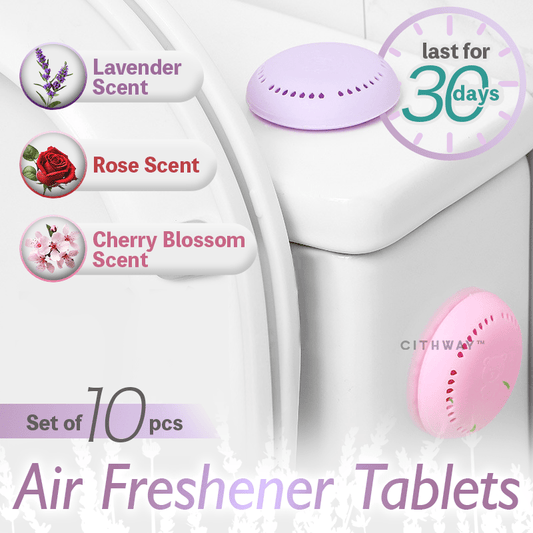 Cithway™ Floral Air Freshener Tablets (Set of 10)